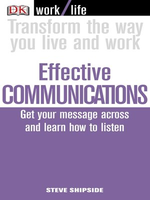 cover image of Work/Life:  Effective Communications